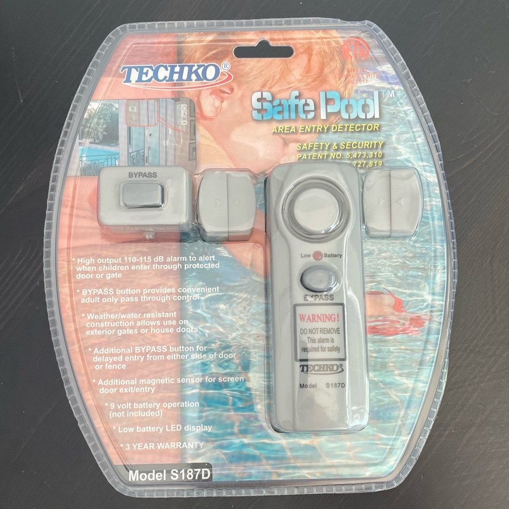 New Techko Safe Pool Alarm For Gates/Doors
